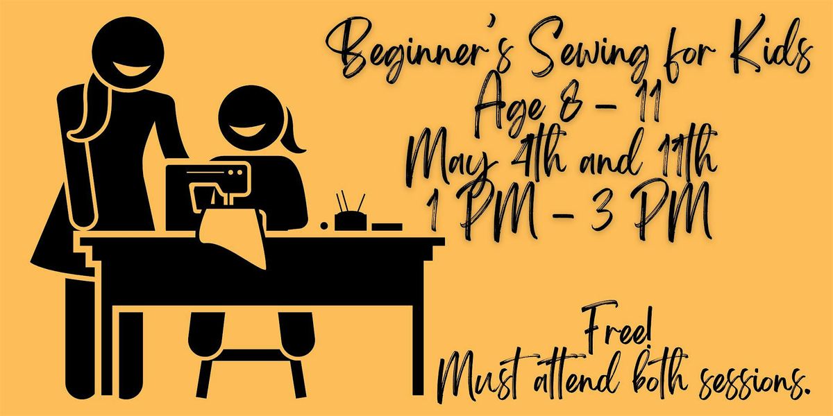 Beginner's Sewing for Kids