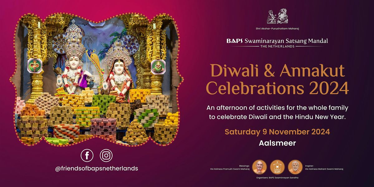 BAPS Diwali and Annakut Celebrations 2024