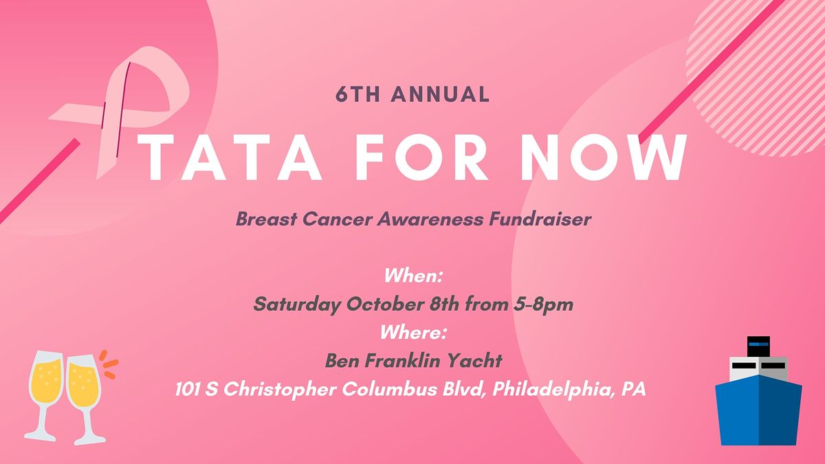 Ta Ta for Now Breast Cancer Sunset Yacht Cruise 2022