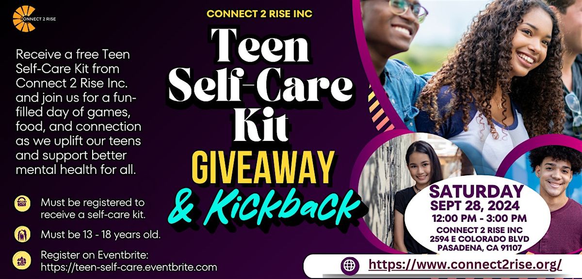 Free Teen Self-Care Giveaway & Kickback Event