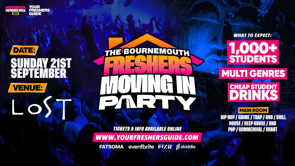 The Bournemouth Freshers Moving In Party | Bournemouth Freshers 2025