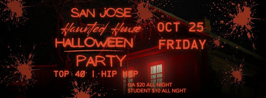 OCT 25 | HALLOWEEN HAUNTED HOUSE@ MYTH SAN JOSE | CLUB ROOM| HIP HOP TOP40