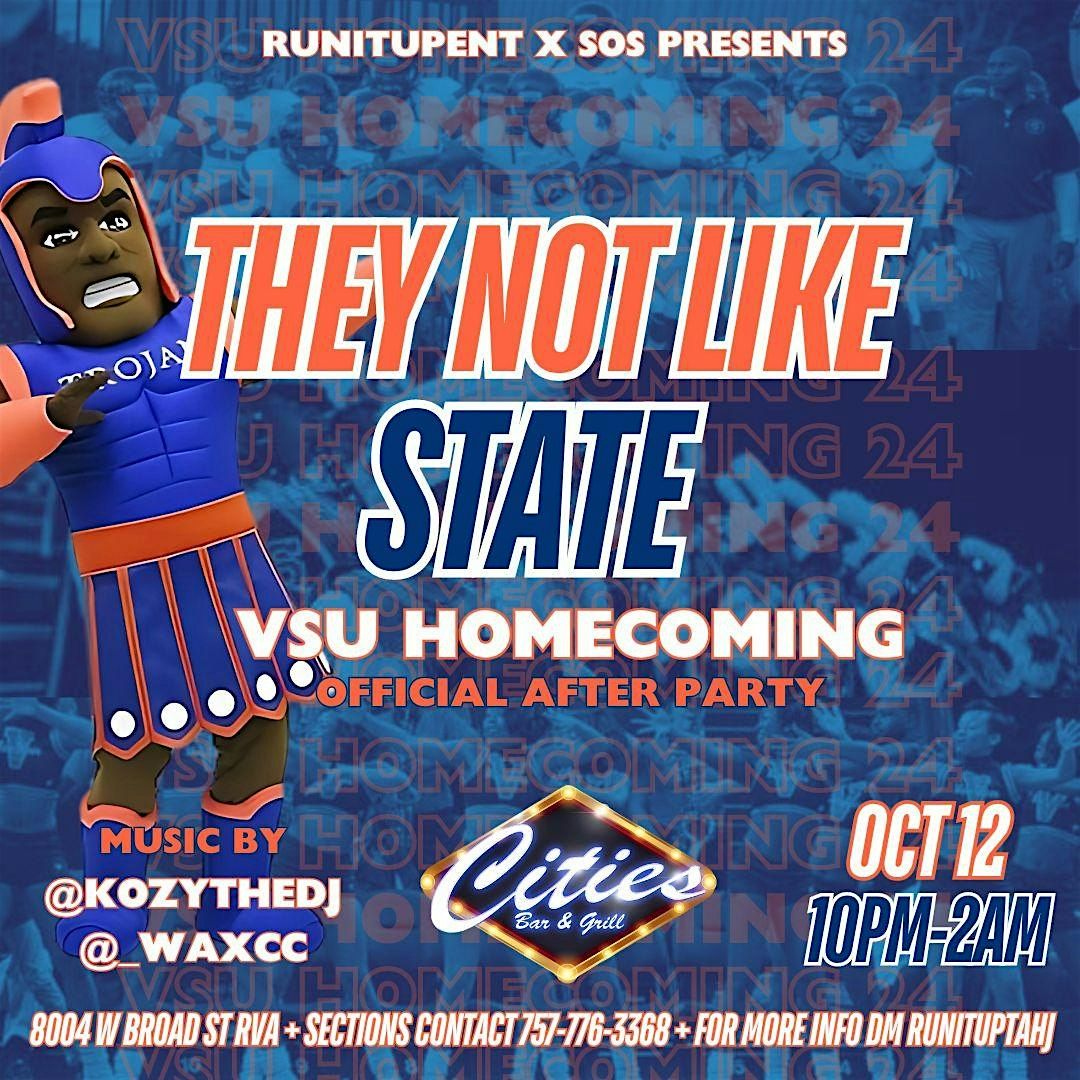 THEY NOT LIKE STATE VSU Homecoming Official After Party ! @Cities