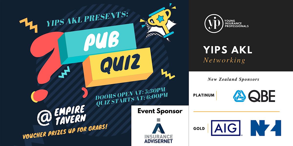 YIPs AKL Presents: Risky Quizness