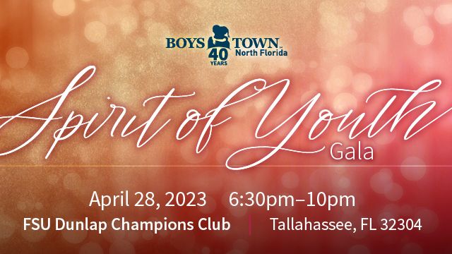 Boys Town North Florida's 40th Anniversary Spirit of Youth Gala