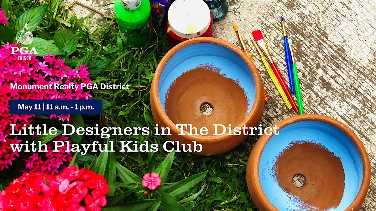 Little Designers in The District with Playful Kids Club: Mother's Day Craft