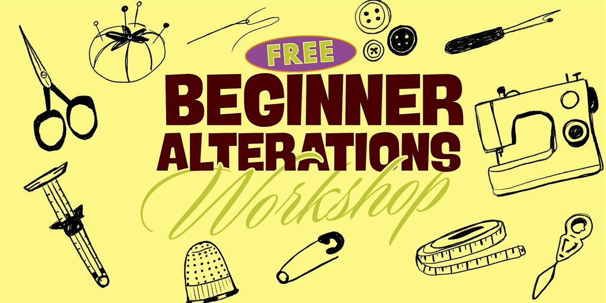 Beginner Alterations Workshop: Denim Jeans