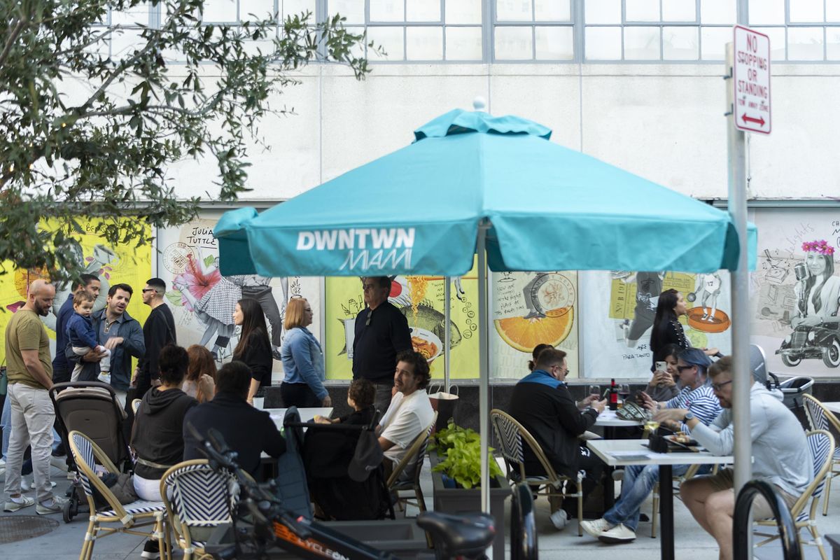 Miami Marathon After Party (J&H Brunch on the Patio), Julia & Henry's