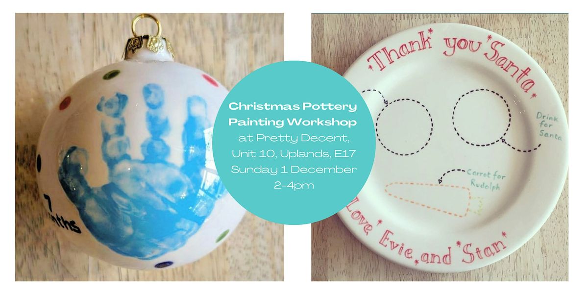 Christmas Pottery Painting Workshop