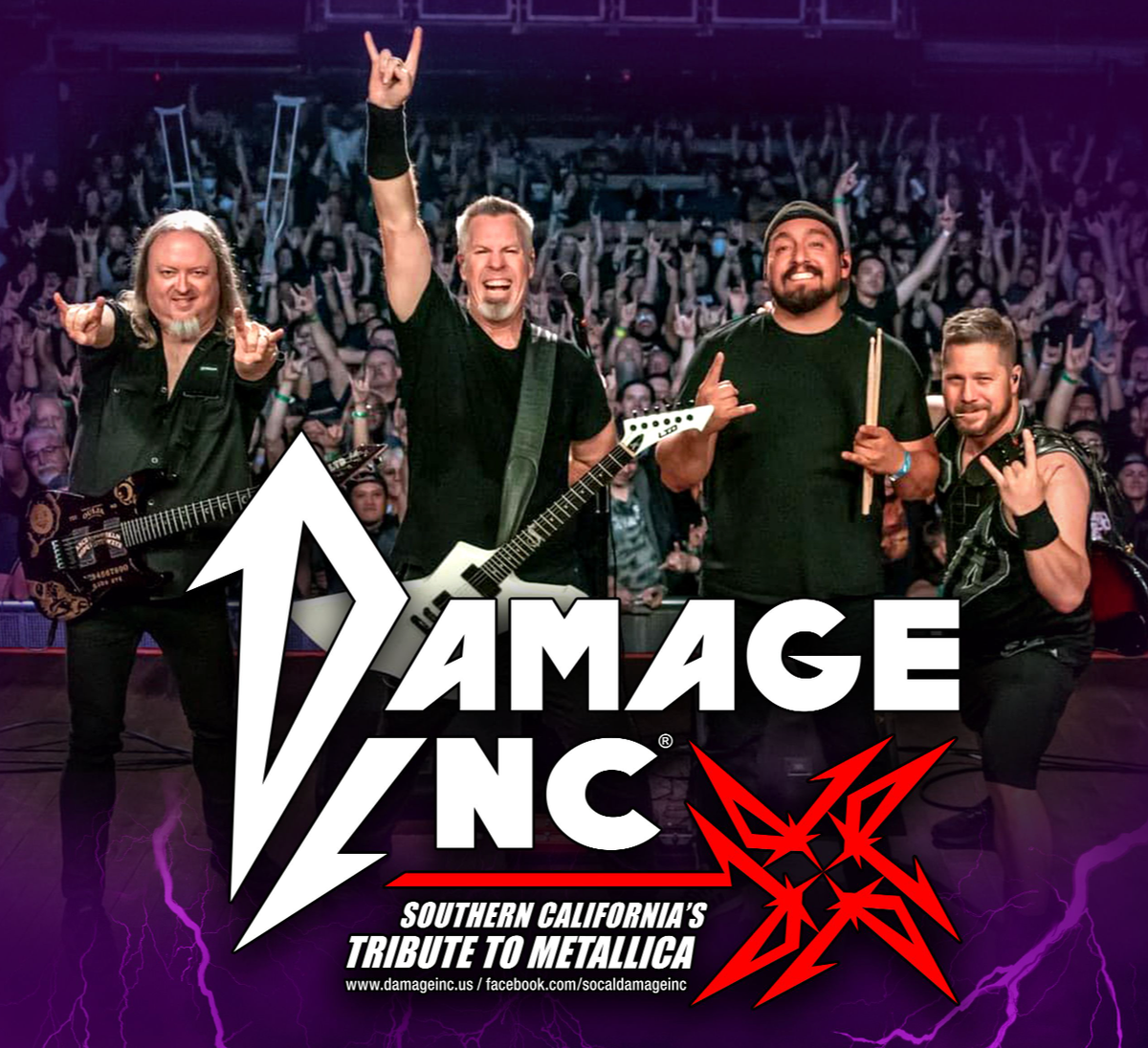 Damage Inc at The Radio Room