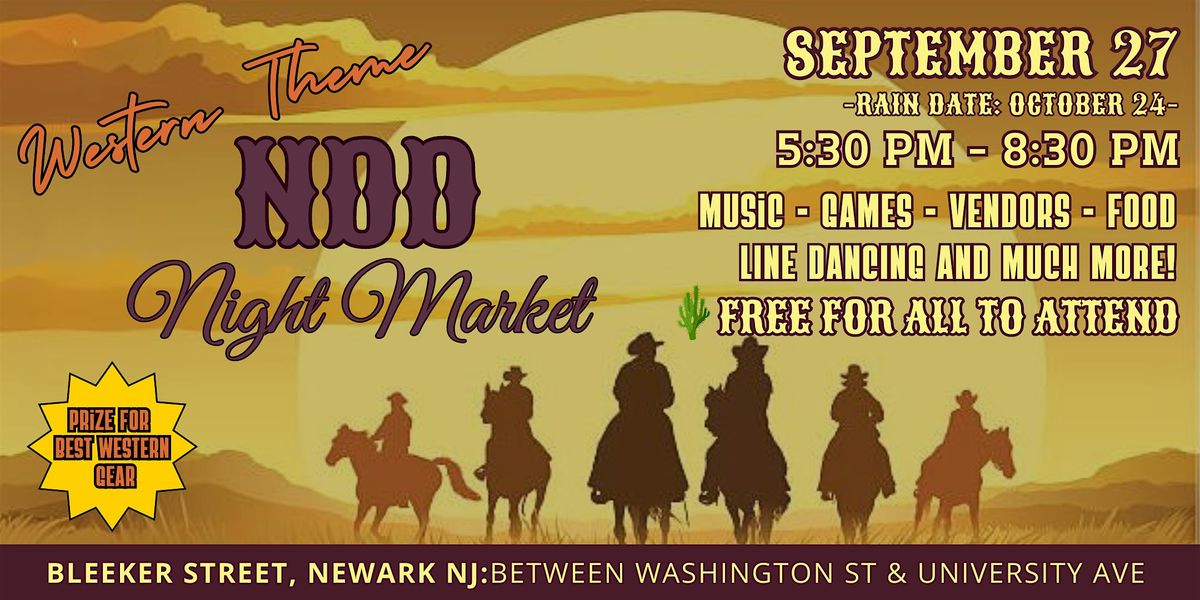 NDD Bleeker Night Market: Western Theme