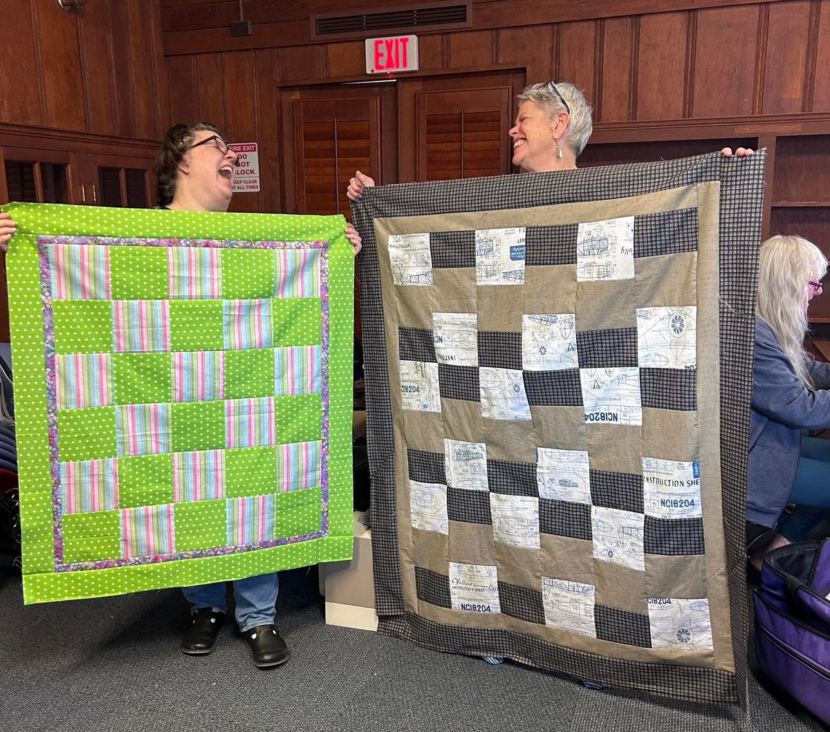 Station Stitchers Sew-In at Rust Library Leesburg