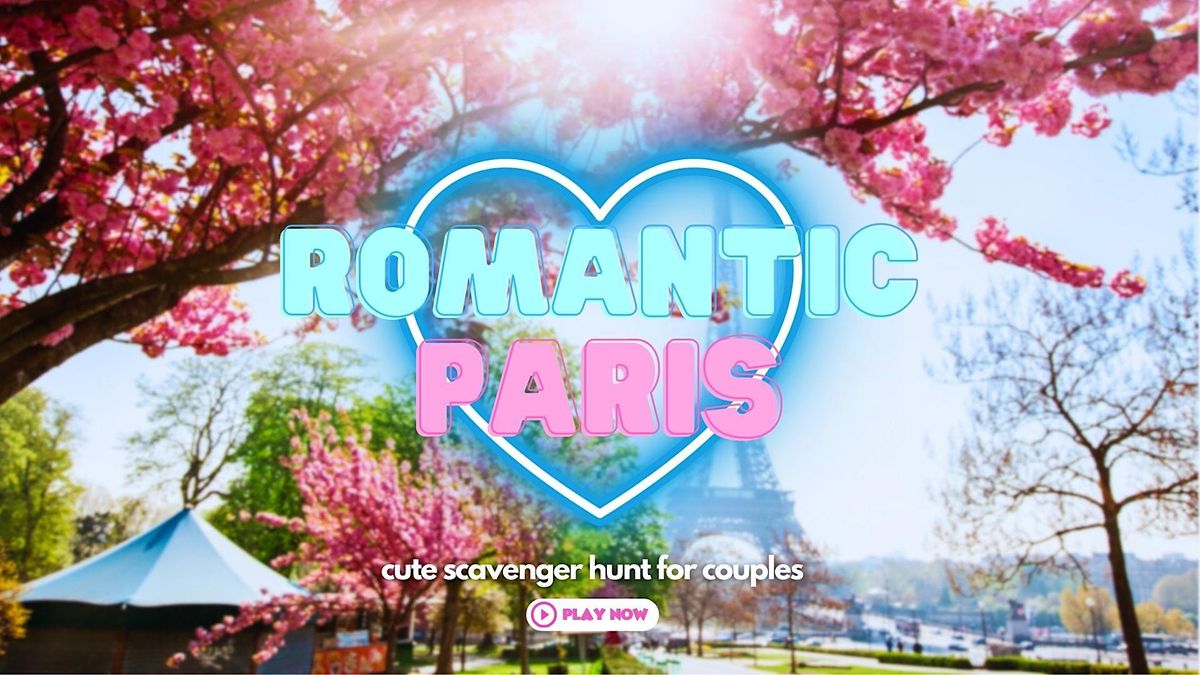 Romantic Paris: Cute Scavenger Hunt along the Seine