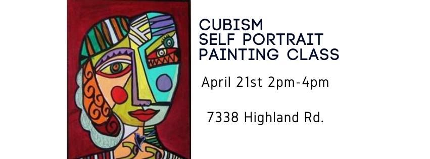Cubism Self Portrait Painting Class