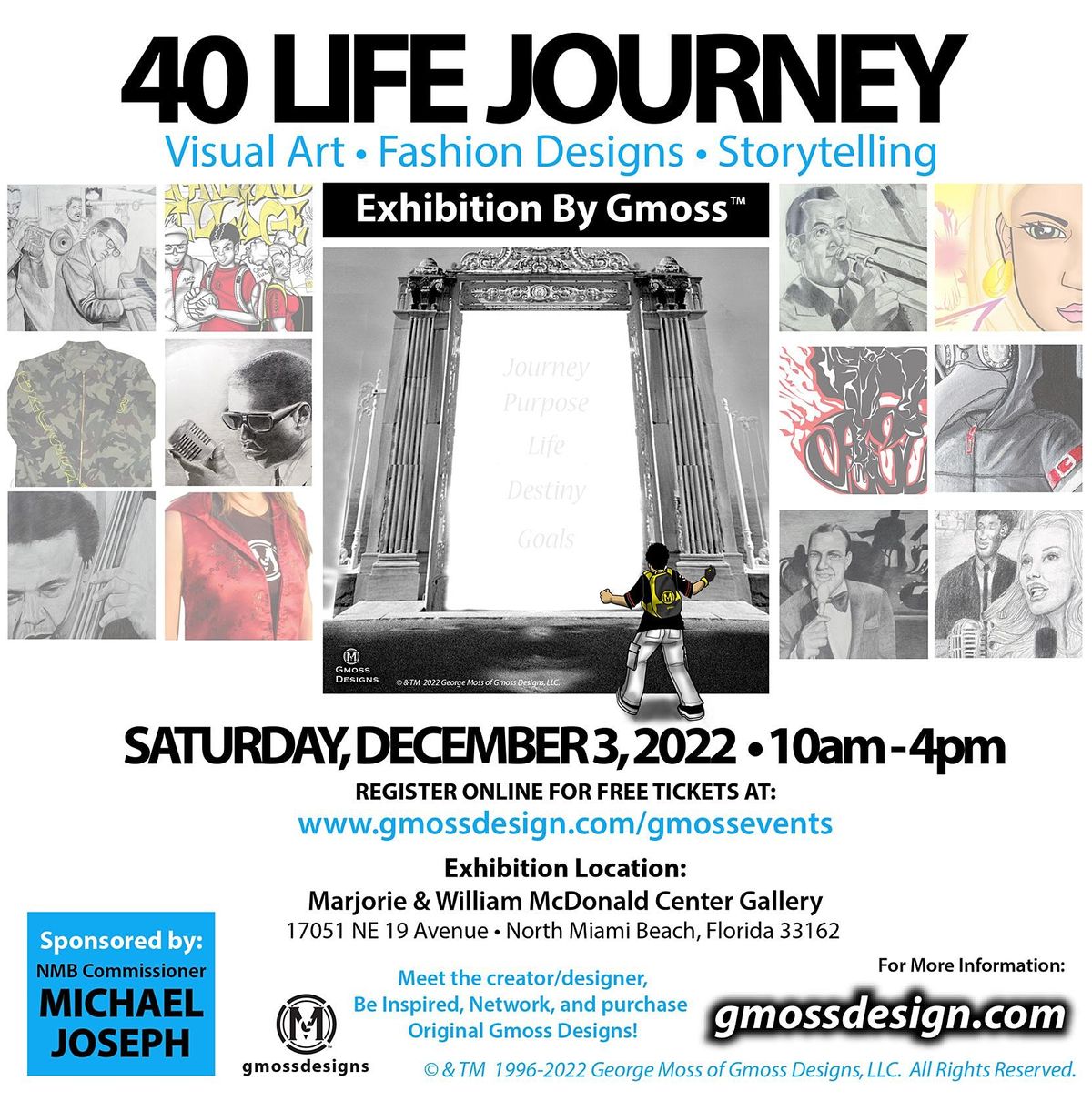 40 LIFE JOURNEY \u2022 Exhibition By Gmoss