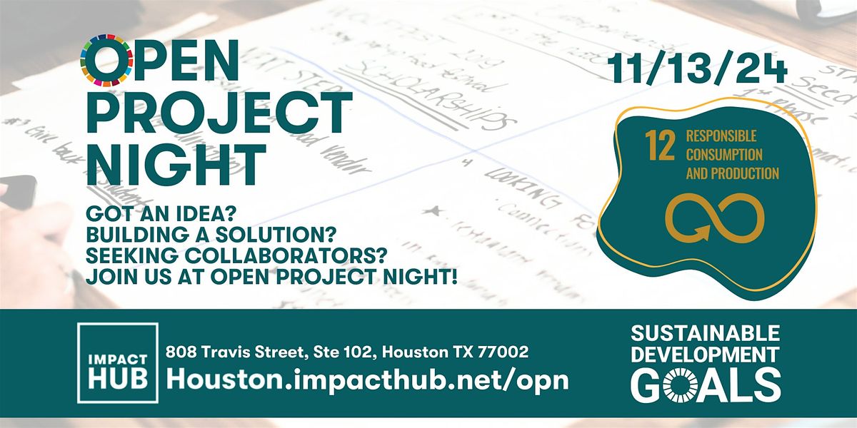 Open Project Night Houston