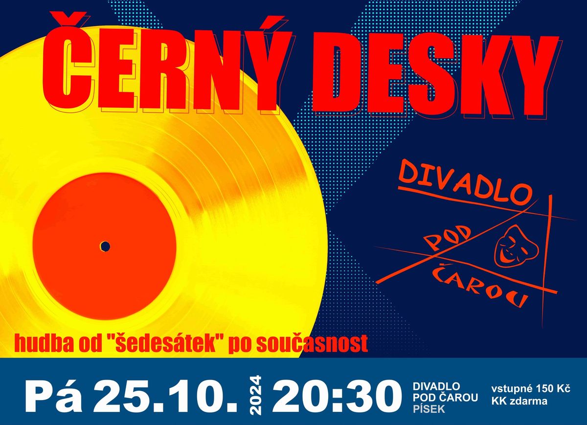 \u010cERN\u00dd DESKY | Divadlo Pod \u010darou