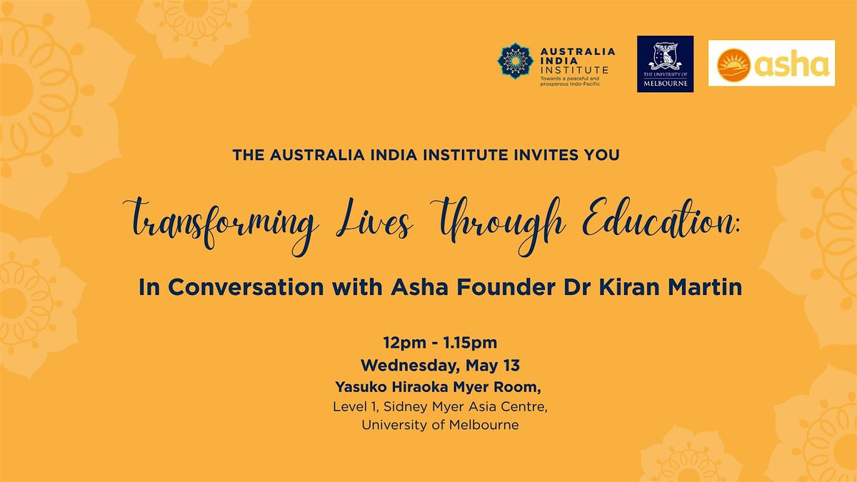 Transforming Lives Through Education: In Conversation with Dr Kiran Martin