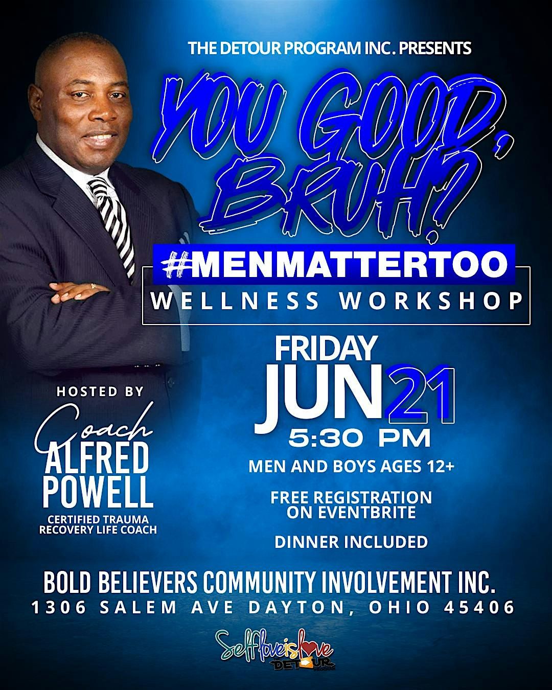 You Good Bruh? Men Matter Too Wellness Workshop