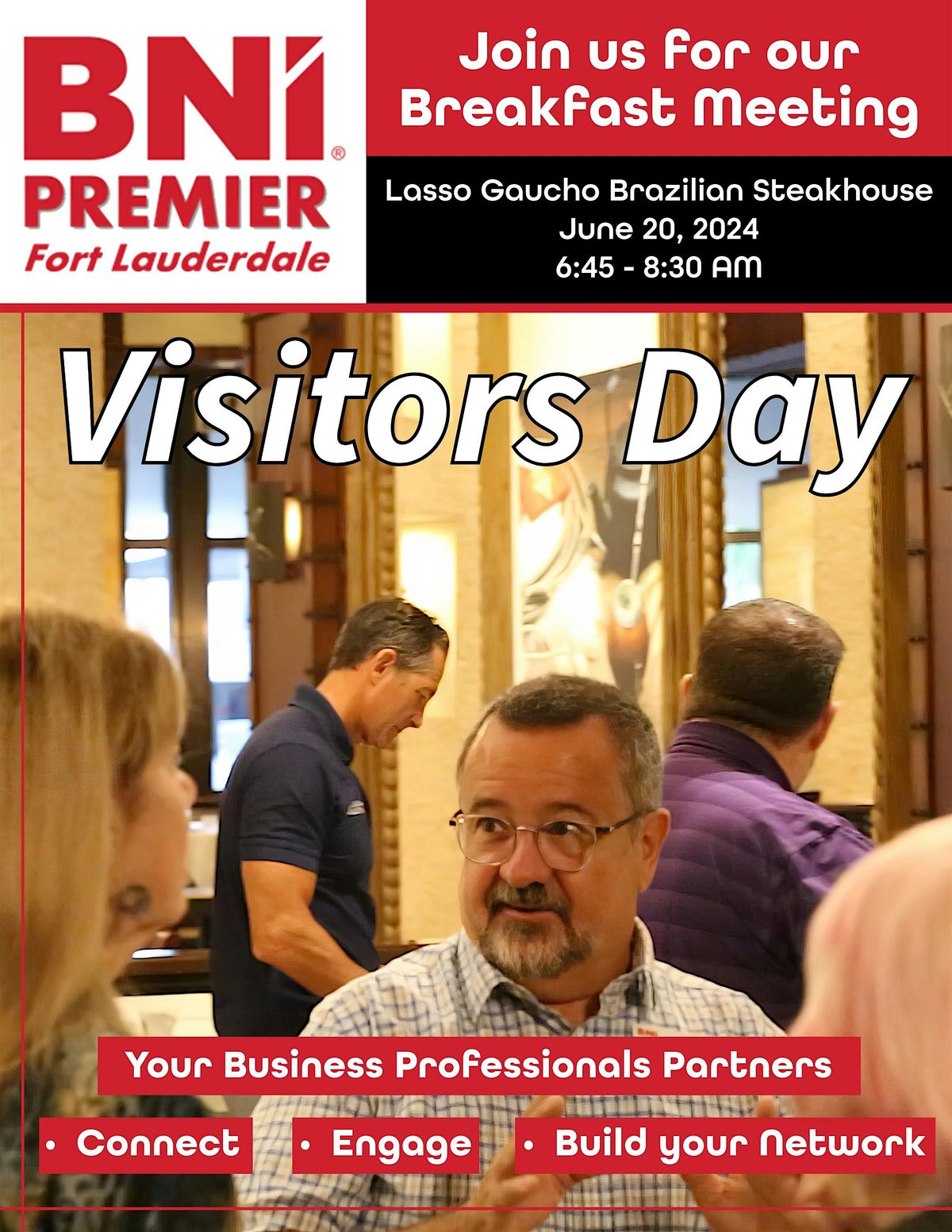 BNI Premier Networking Event - Visitors Day