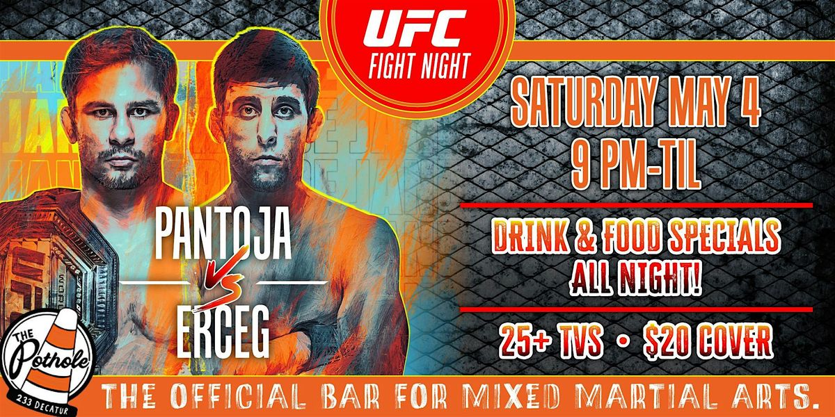 UFC Fight Night Watch Party in New Orleans!