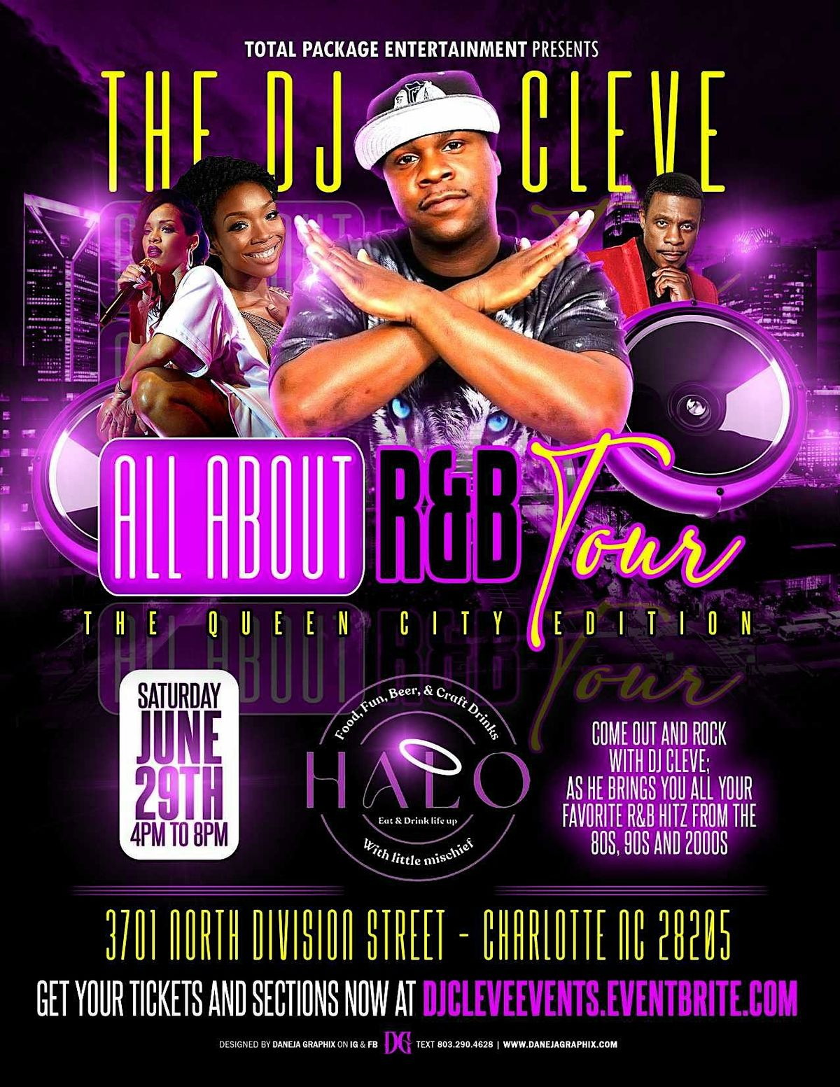 Dj Cleve All About R&B Day Party At Halo