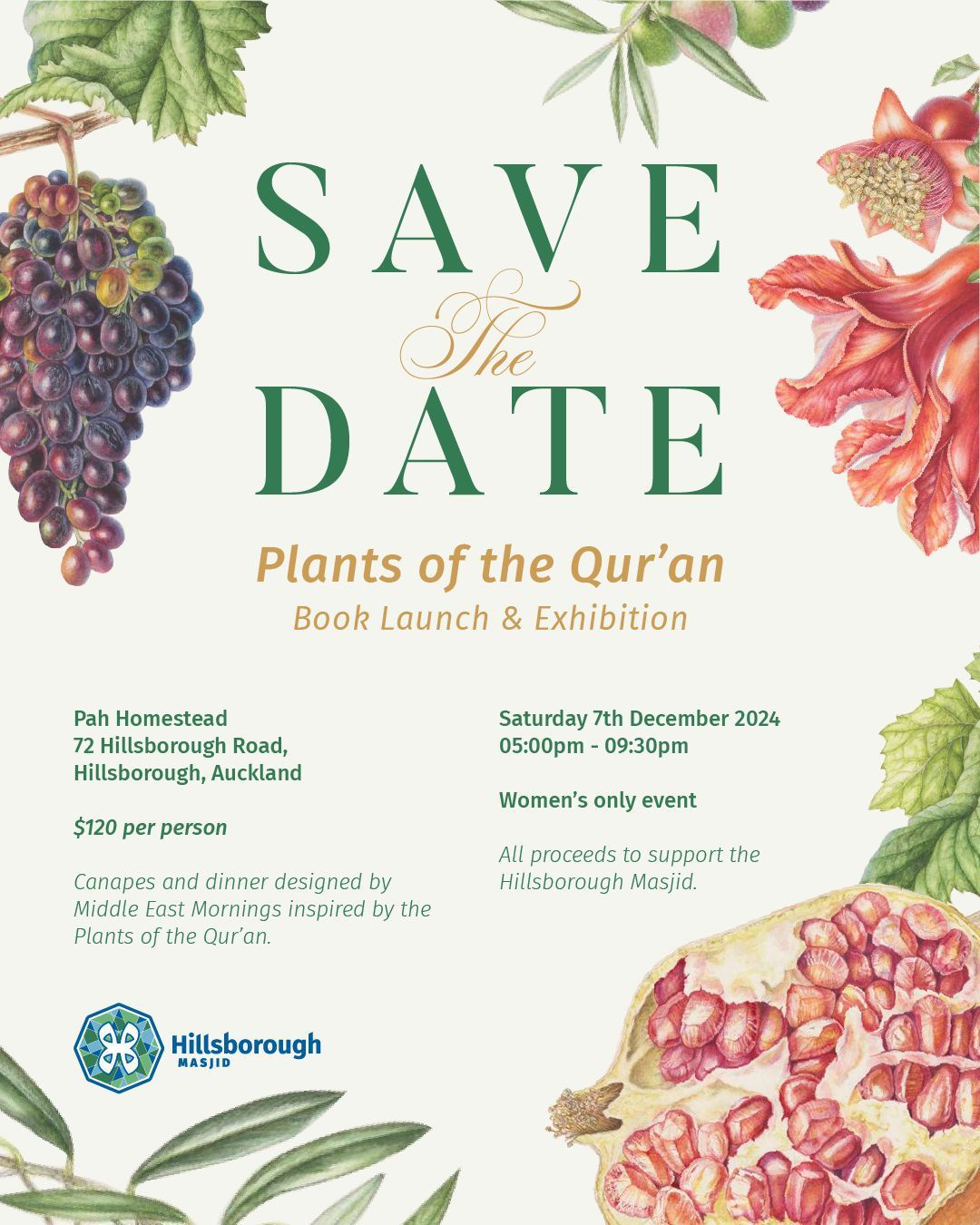 Plants of the Quran Book Launch and Exhibition