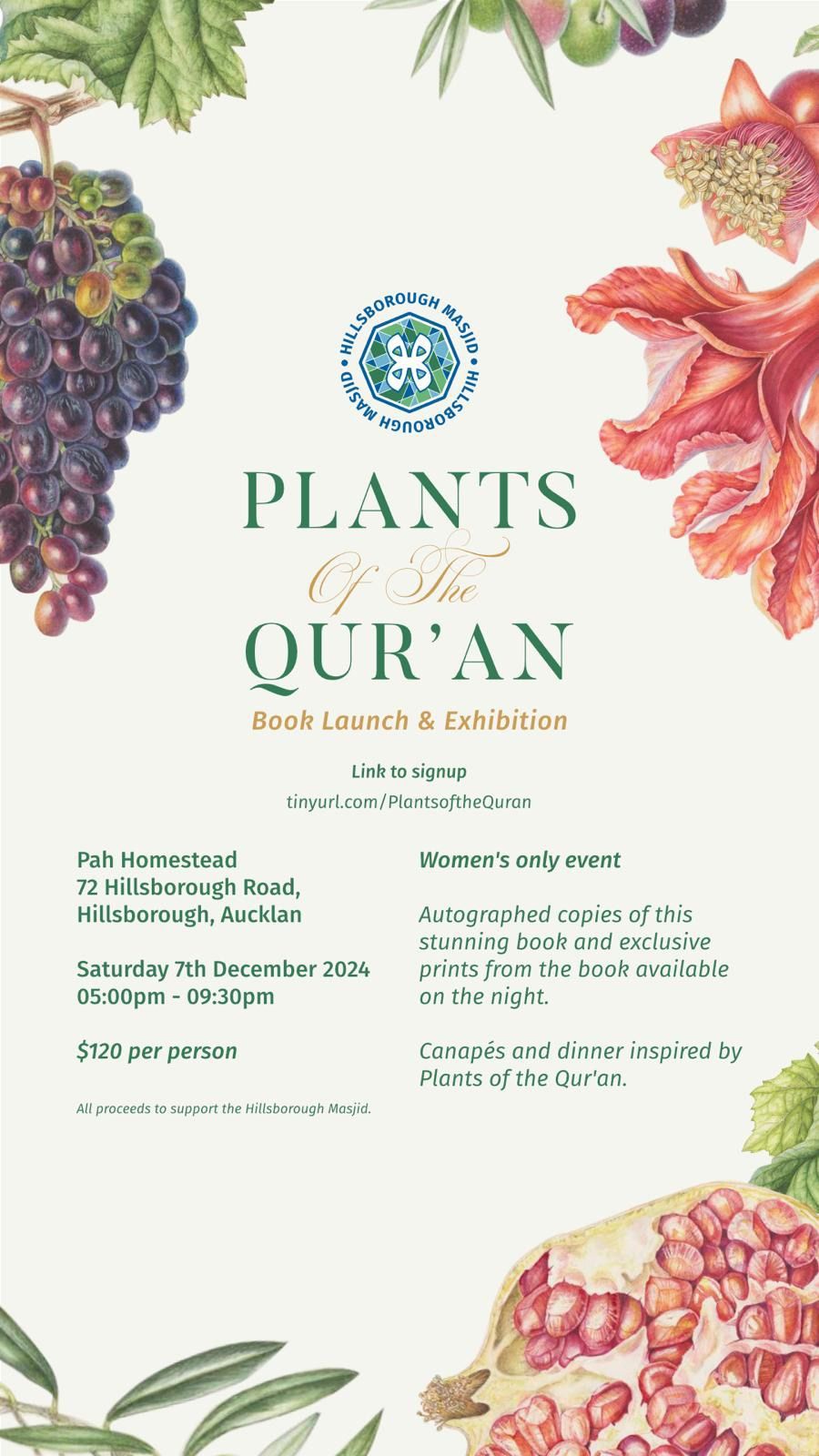 Plants of the Quran Book Launch and Exhibition