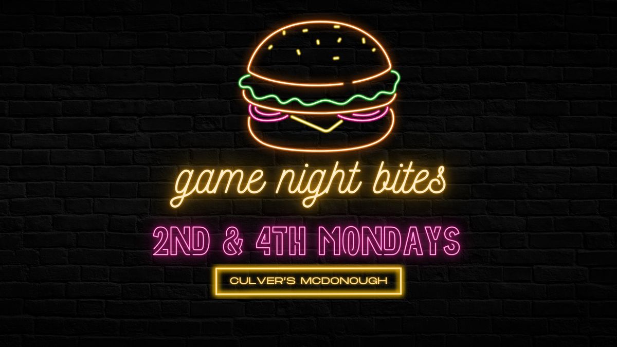 Game Night Bites: Burgers and Boards!