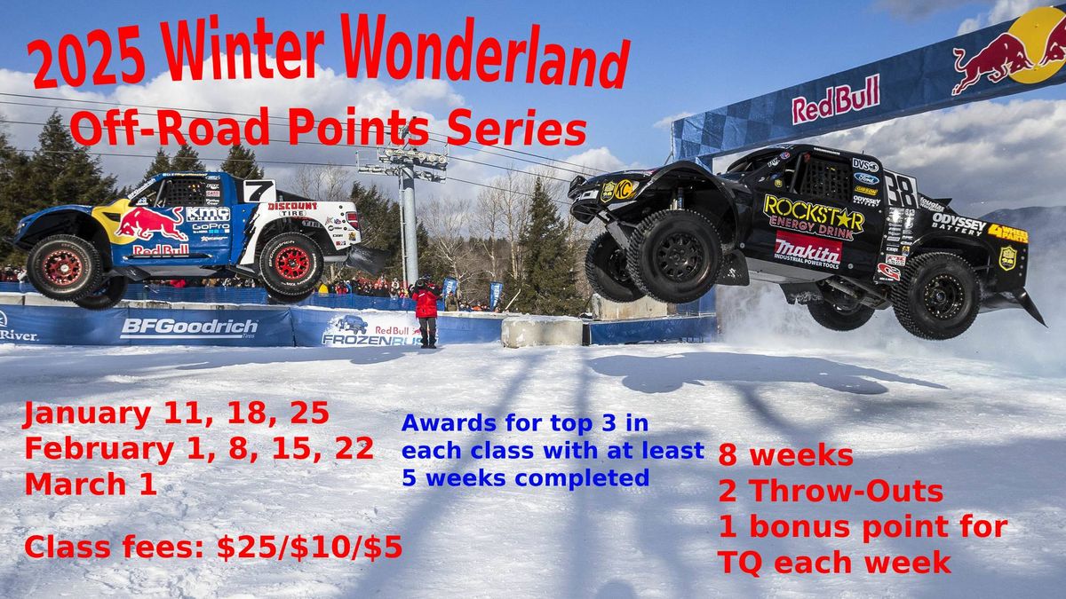 Winter Wonderland Off-road Points Series