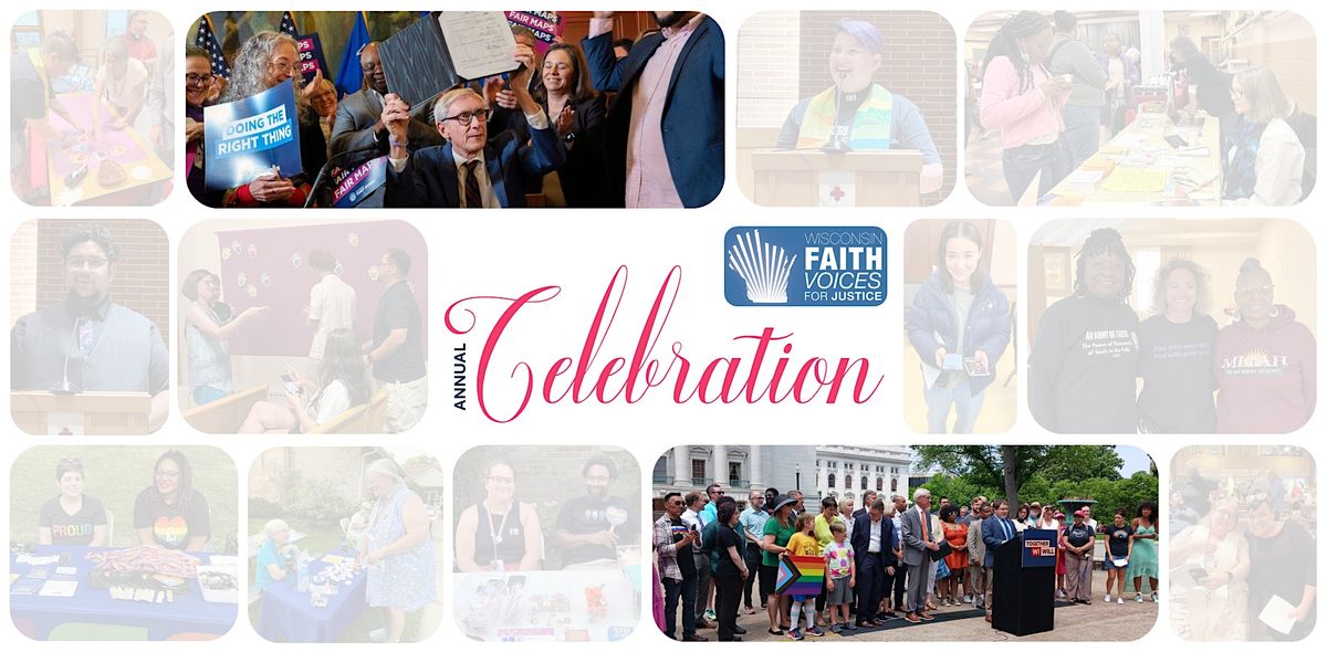 Wisconsin Faith Voices for Justice Annual Celebration
