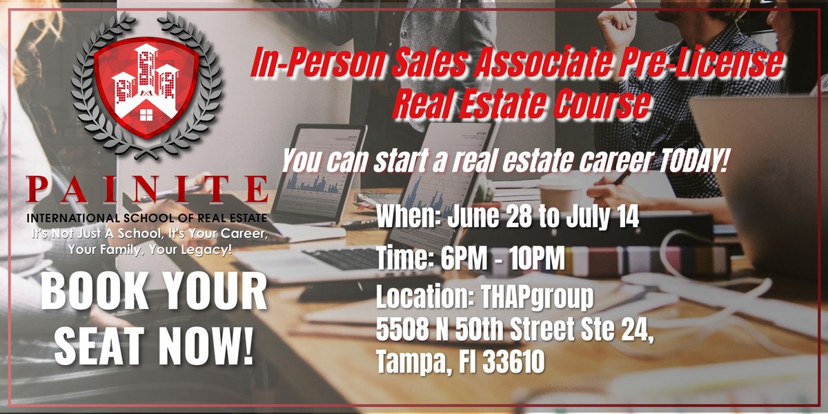 Sales Associate Pre-License Real Estate Course