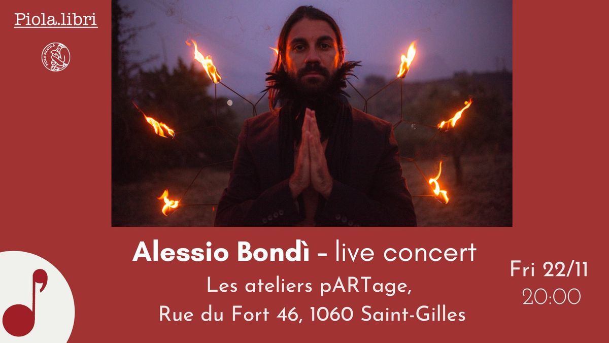 Alessio Bond\u00ec - live concert