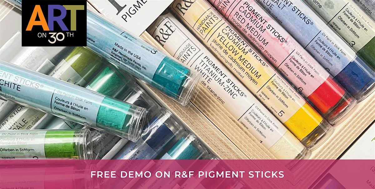 FREE R&F Pigment Stick Lecture & Demo