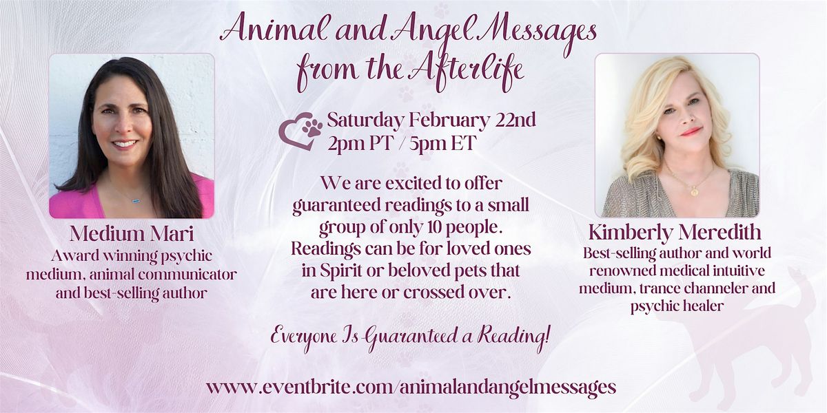 Animal and Angel Messages from the Afterlife