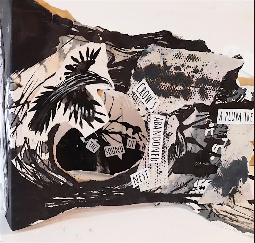 Ink and Mixed Media Haiku Concertina Books with Dagmara Rudkin