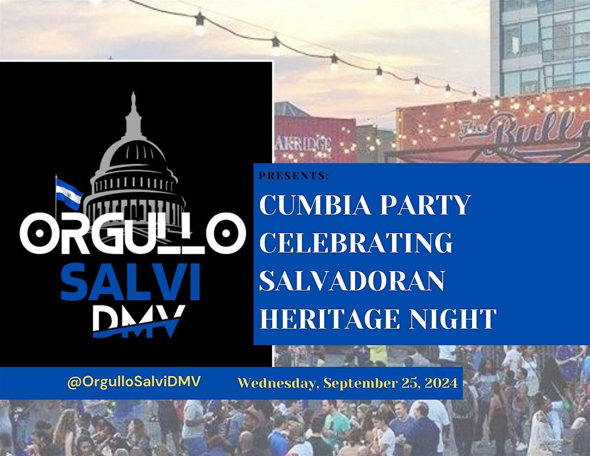 Cumbia Party Celebrating Salvadoran Heritage Night