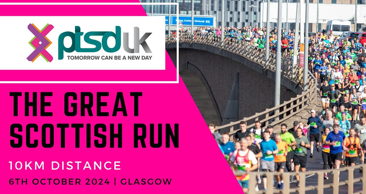 2024 Great Scottish 10km Run to support PTSD UK