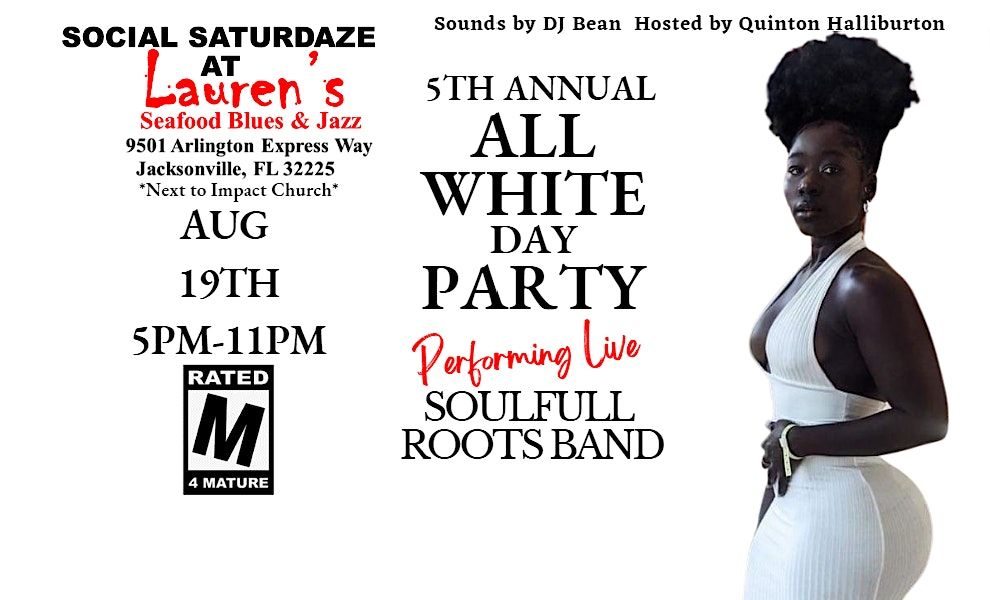 Social Saturdaze All White Day Party