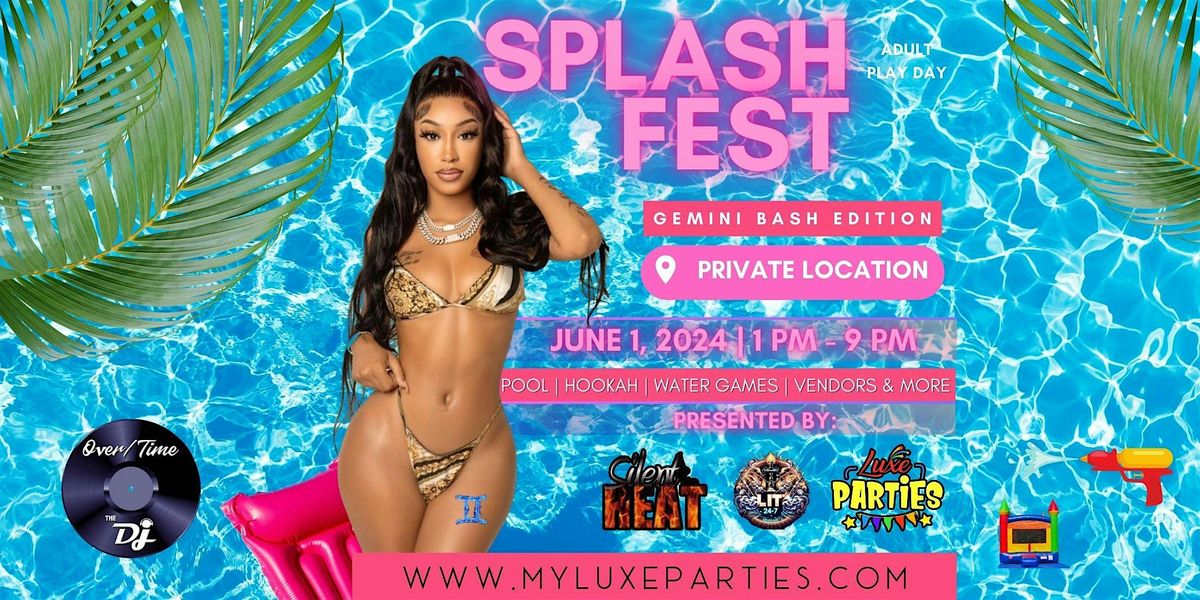 Splash Fest - Ultimate Adult Fun Day