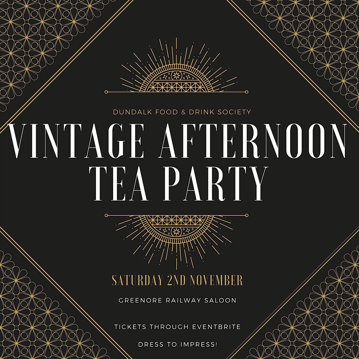 Vintage afternoon tea