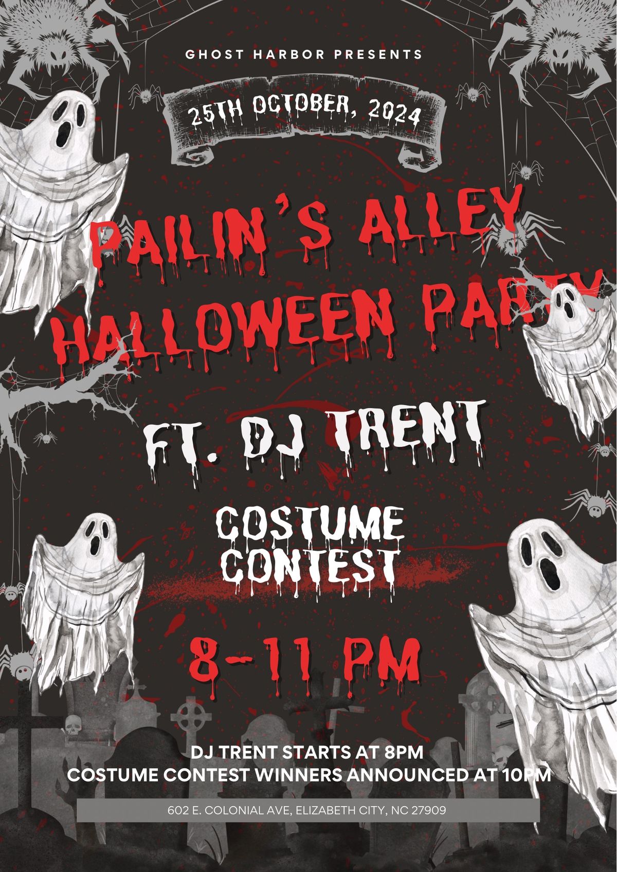 Annual Pailin\u2019s Alley Halloween Party