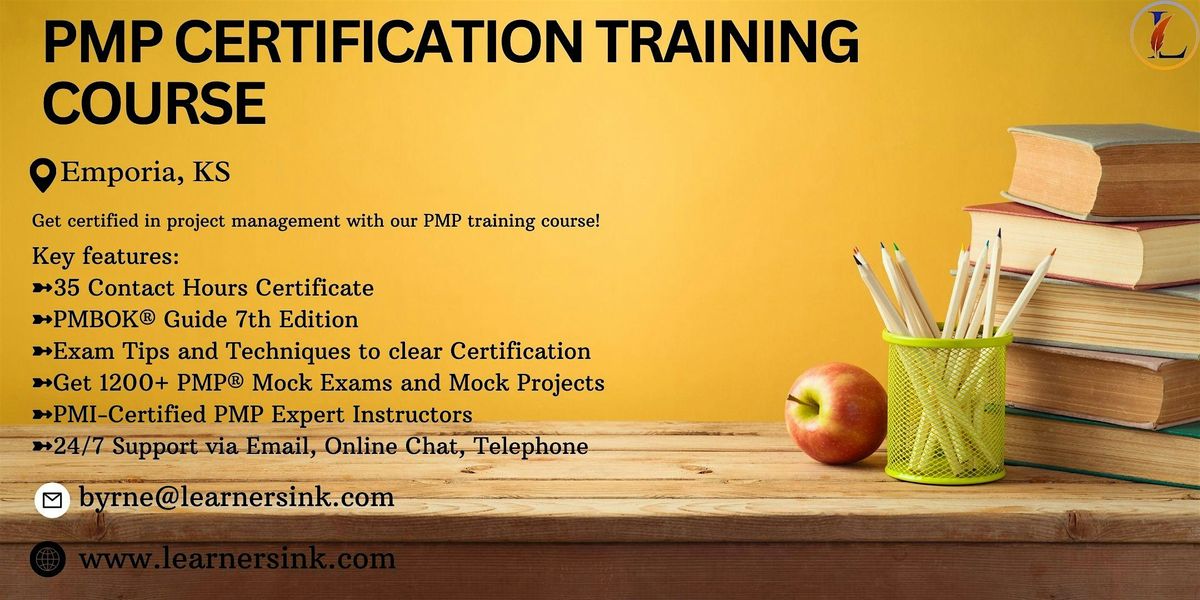 Increase your Profession with PMP Certification In Emporia, KS