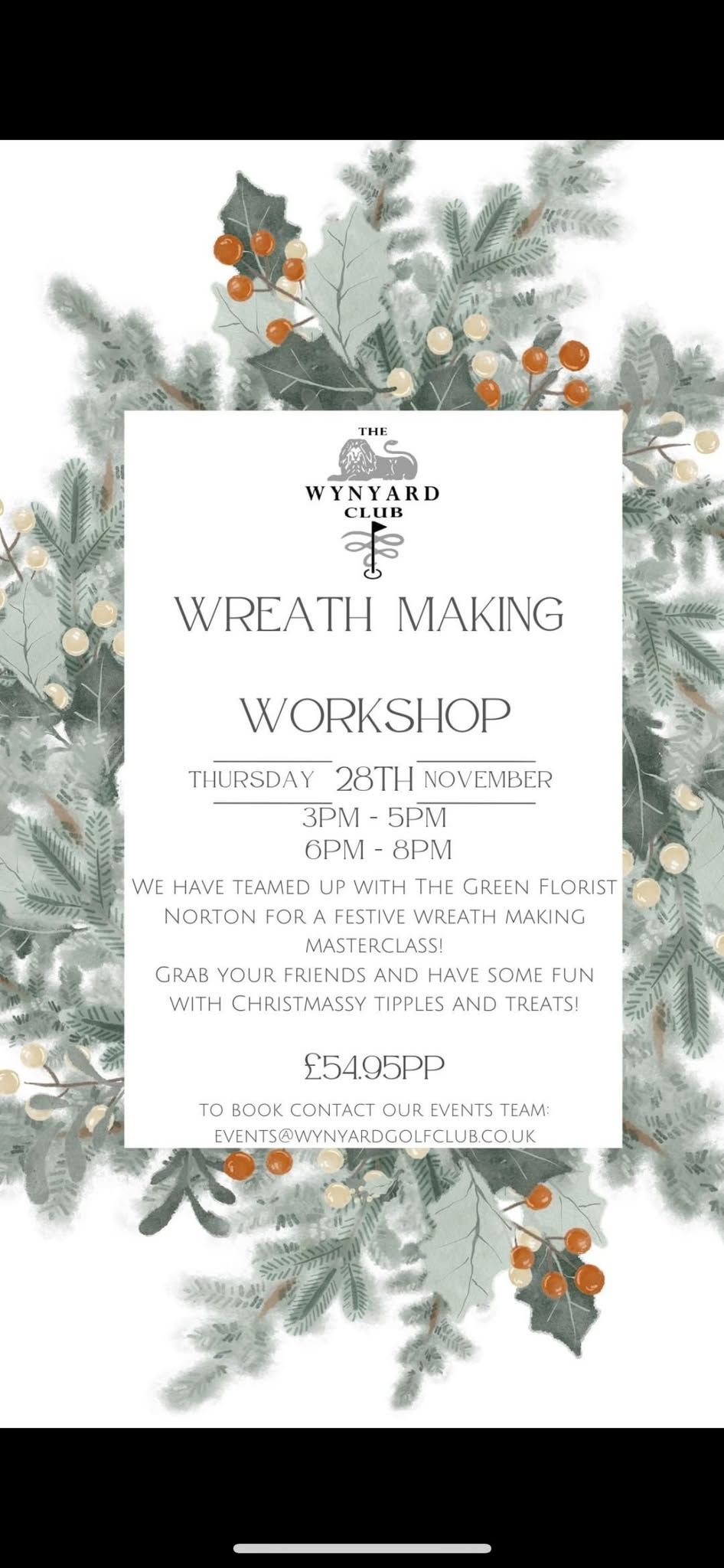 Wreath Making Workshop