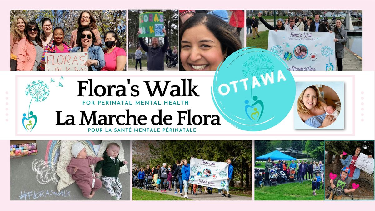 Flora's Walk for Perinatal Mental Health - Ottawa 2024
