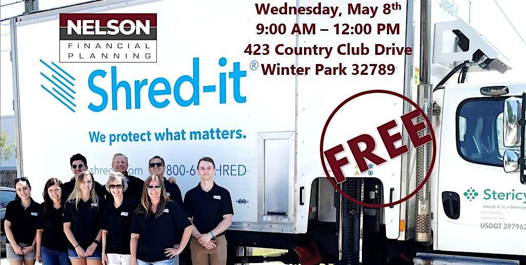 Spring Cleaning Shred Event