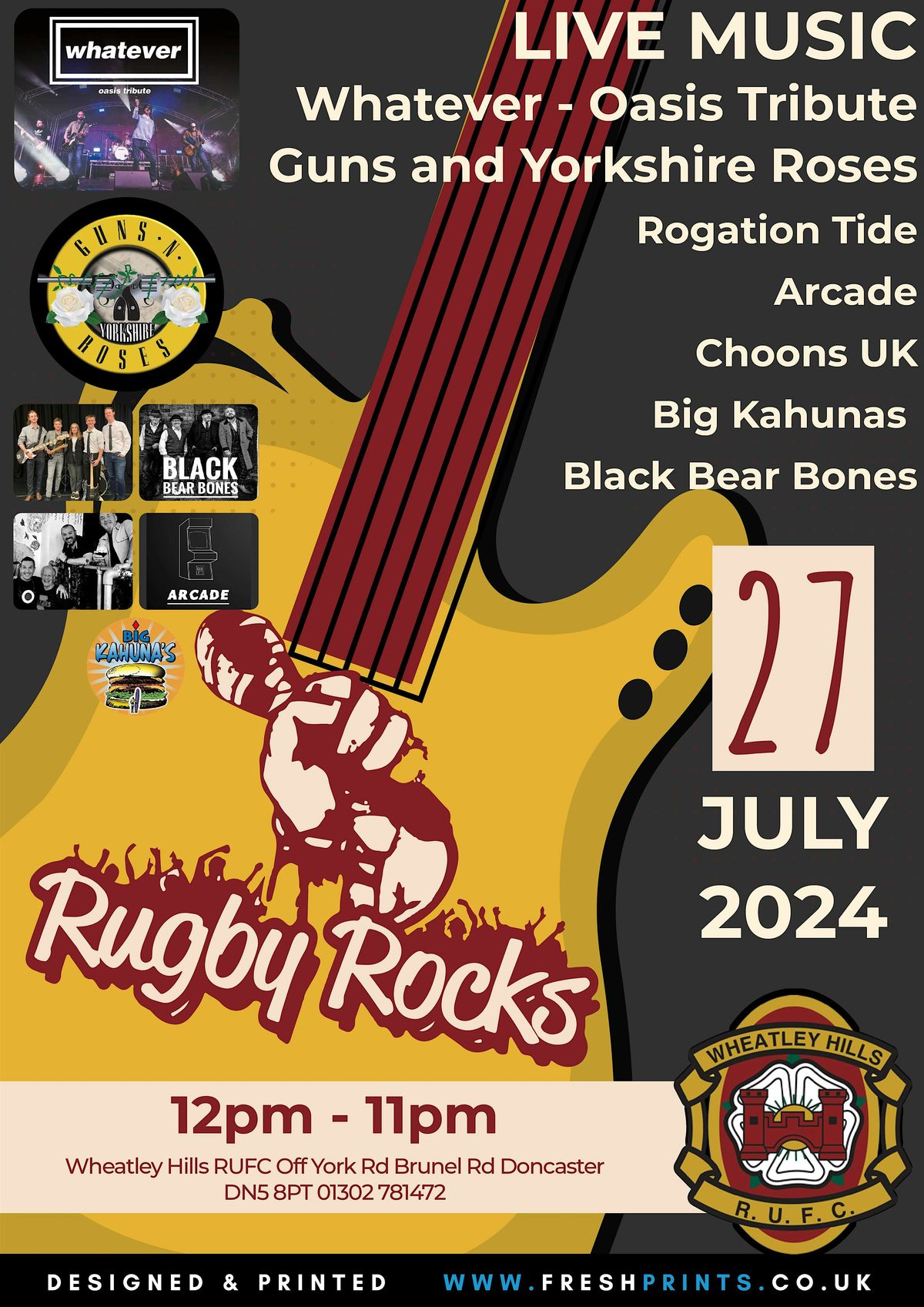 Rugby Rocks Returns Festival