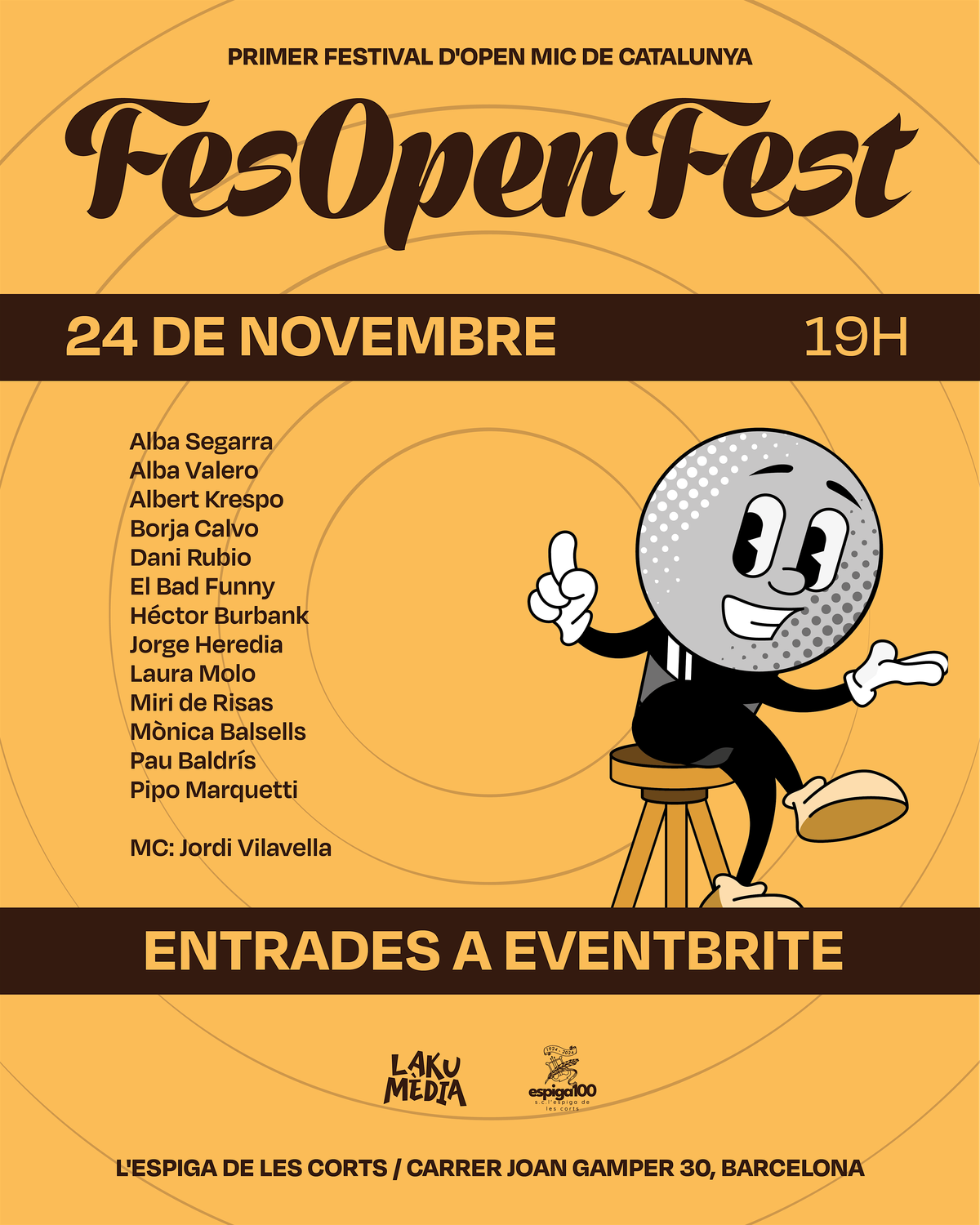 FesOpenFest - Diumenge 24 de novembre a les 19h