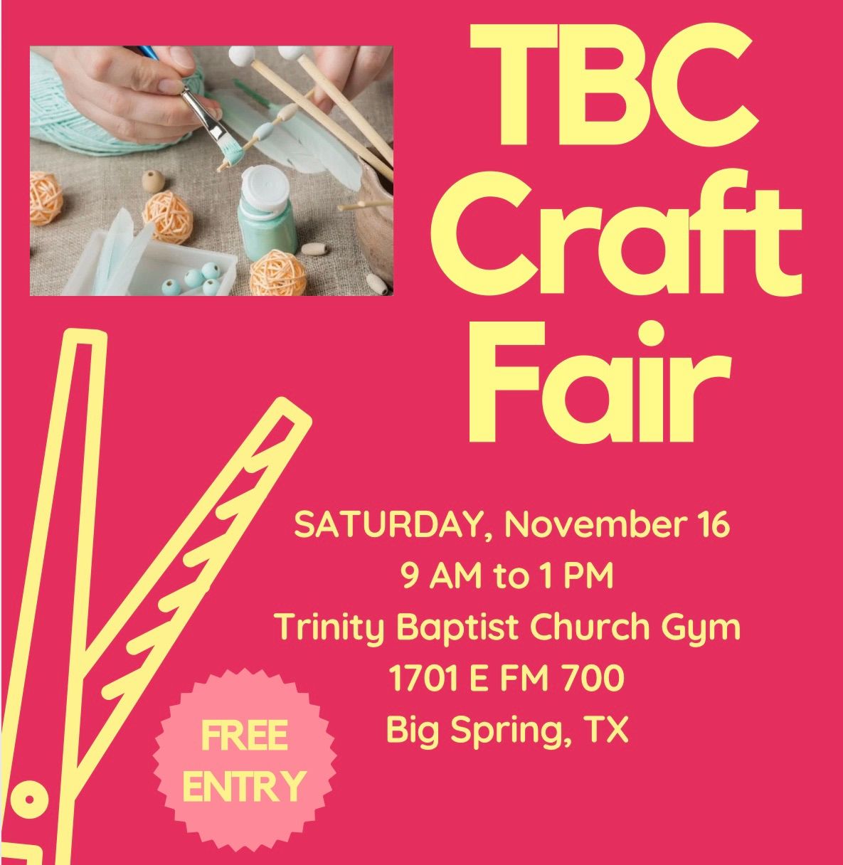 TBC ANNUAL CRAFT FAIR 