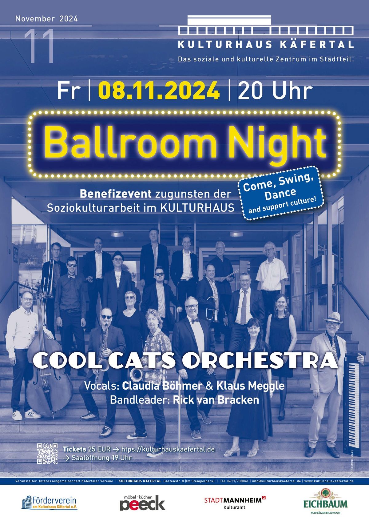 Ballroom Night mit dem Cool Cats Orchestra